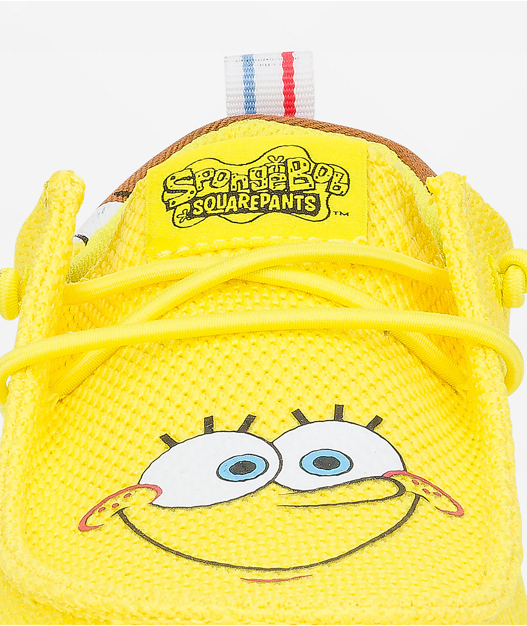 HEYDUDE x SpongeBob SquarePants Wally Funk Yellow Shoes