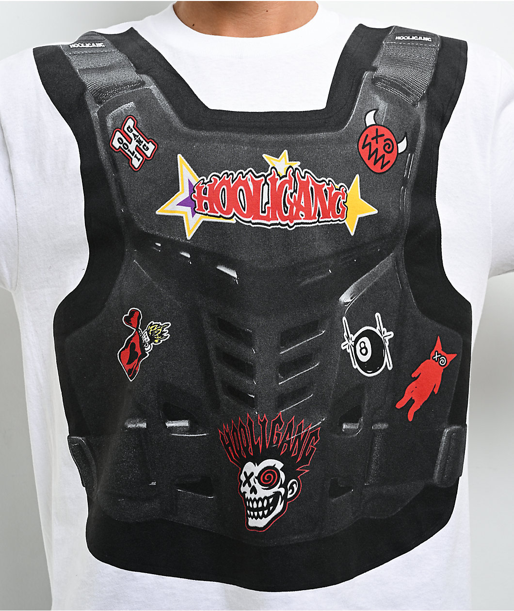 HOOLIGANG by JVB Deathproof White T-Shirt