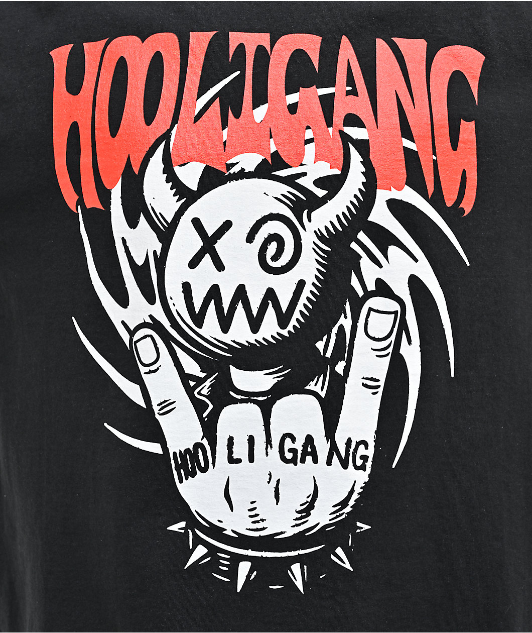 HOOLIGANG by JVB Headcase Black T-Shirt