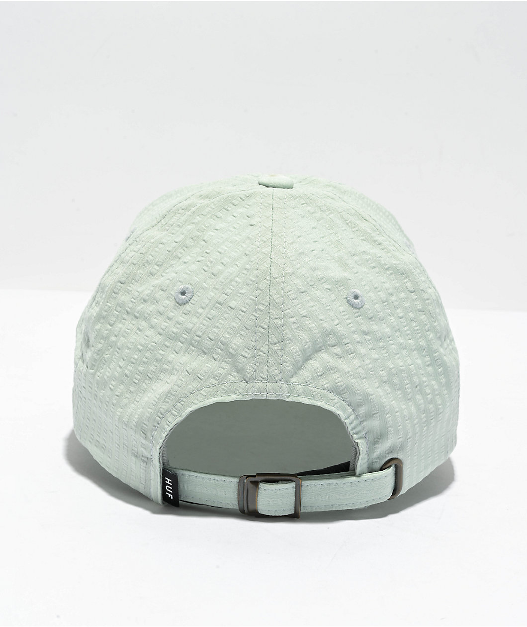 HUF Arch Logo Pastel Green Strapback Hat