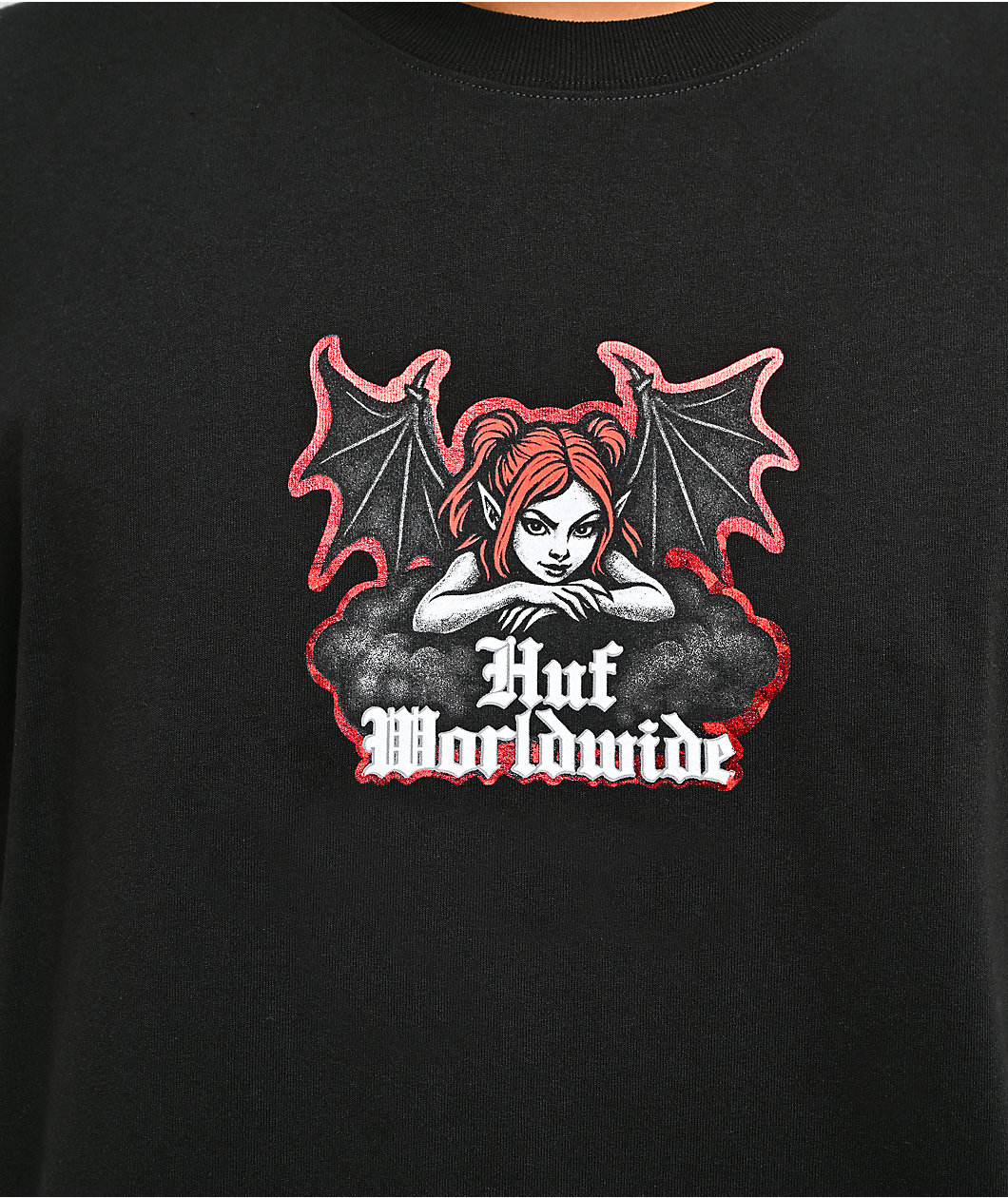 HUF Chaos Black T-Shirt