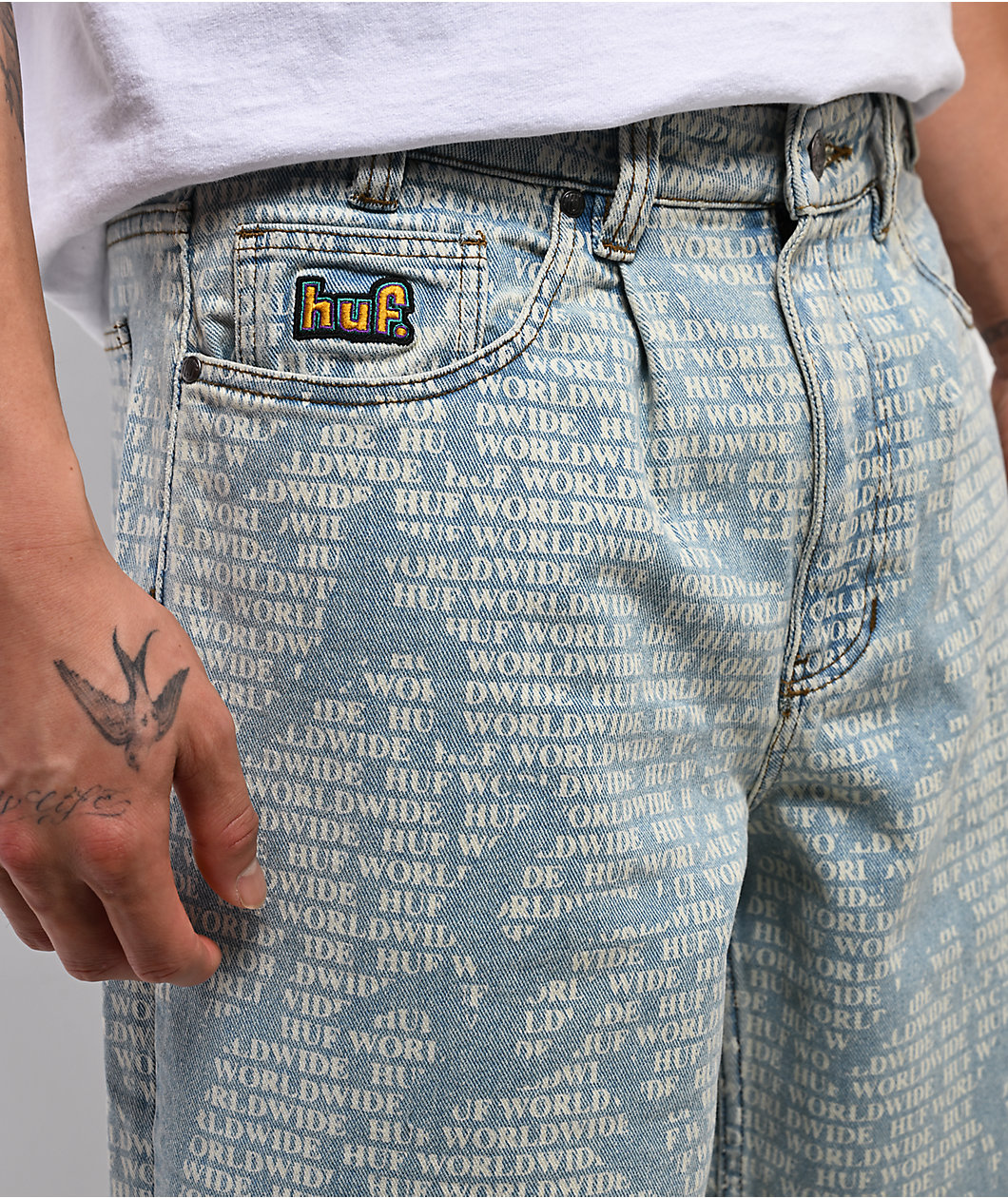 HUF Cromer Ceremony Blue Jeans