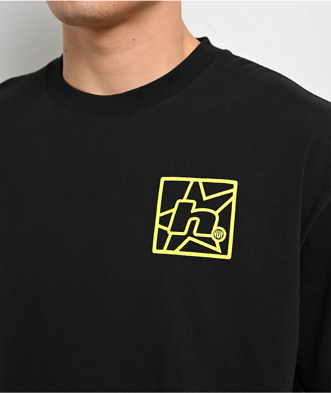 HUF Cyberpunk Black T-Shirt
