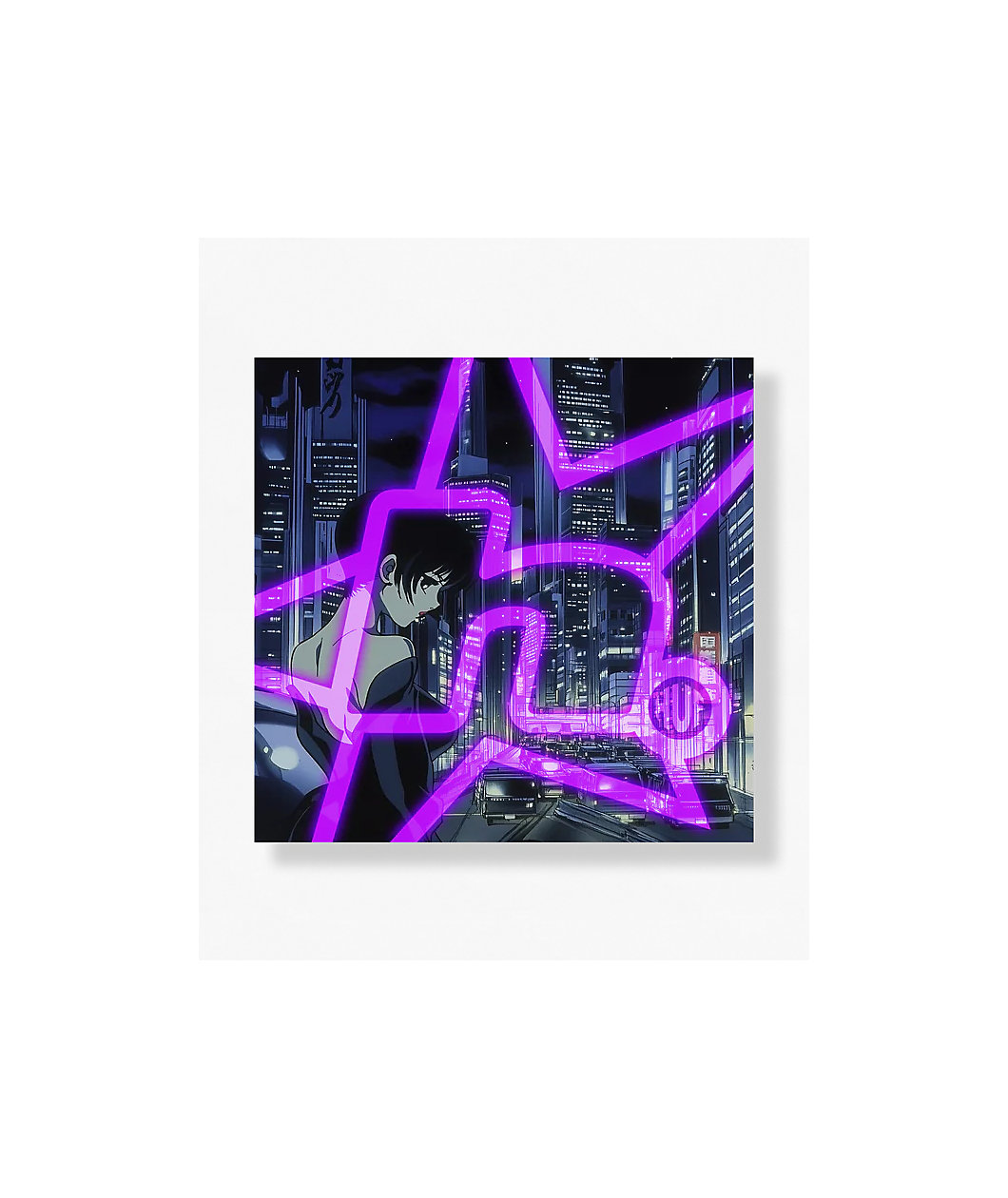 HUF Cyberpunk Sticker