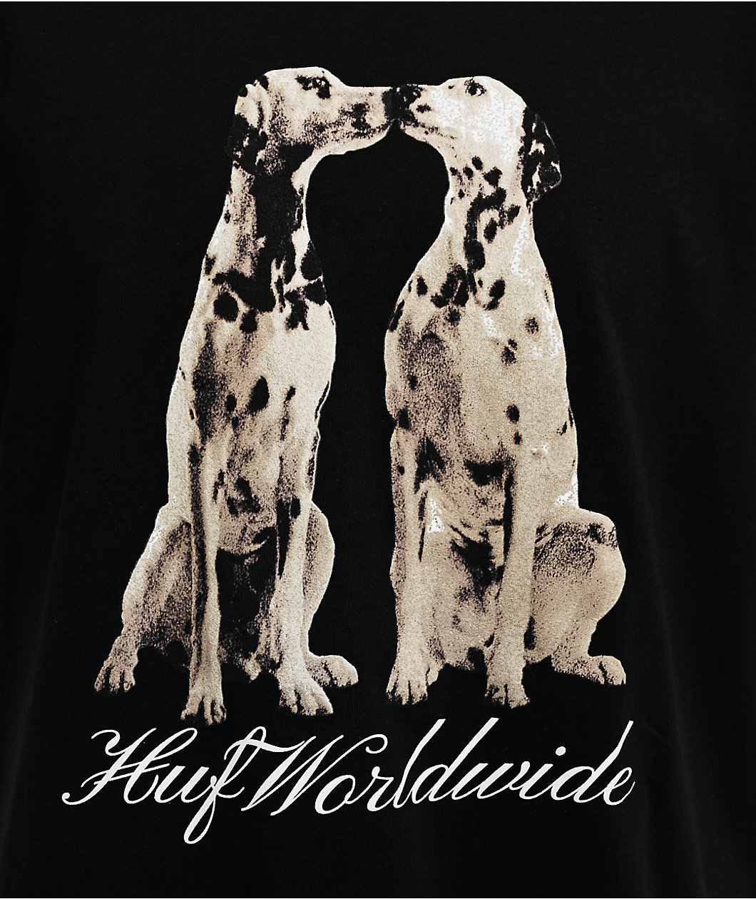 HUF Dogged Black T-Shirt
