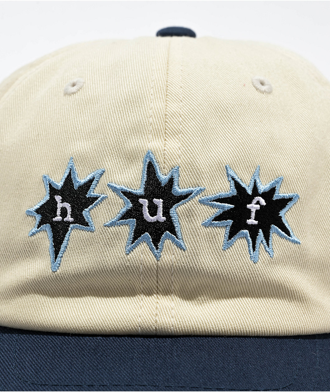 HUF Enlightenment Natural & Blue Snapback Hat