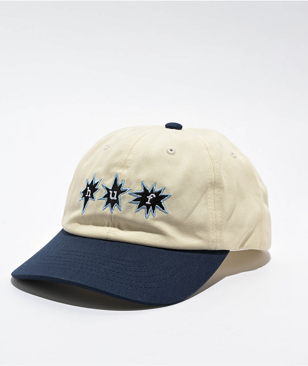 HUF Enlightenment Natural & Blue Snapback Hat