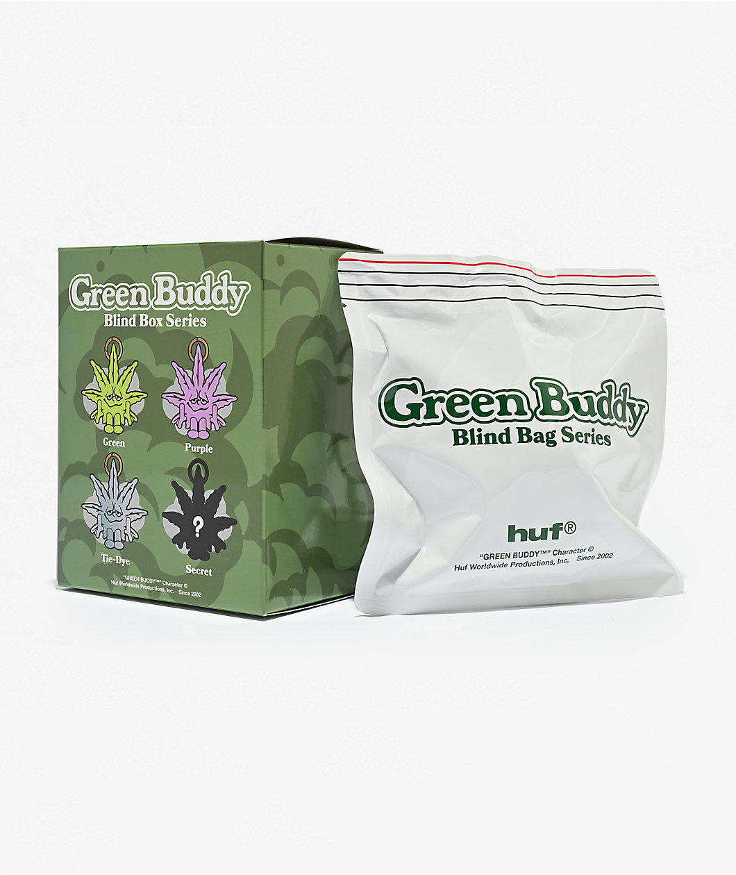 HUF Green Buddy Plush Blind Box
