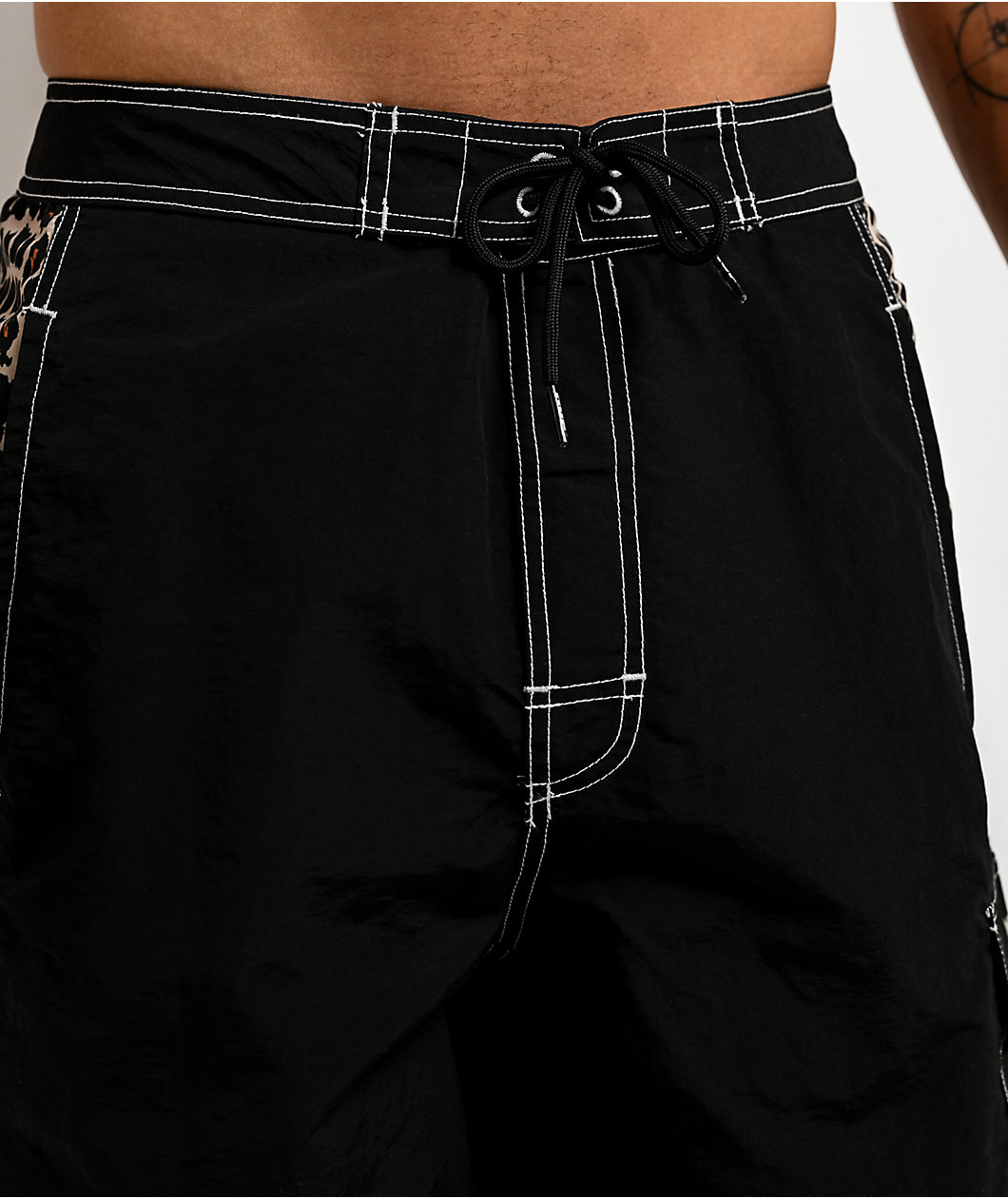 HUF Instinct Cheetah Black Board Shorts