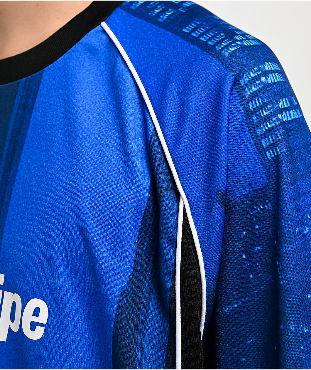 HUF Motion Blue Soccer Jersey