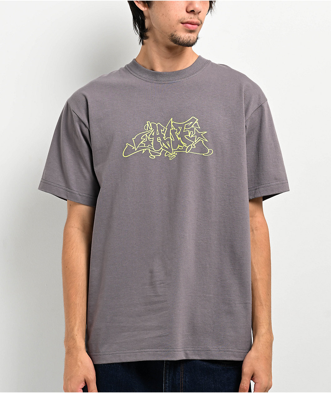 HUF Outlines Light Plum T-Shirt