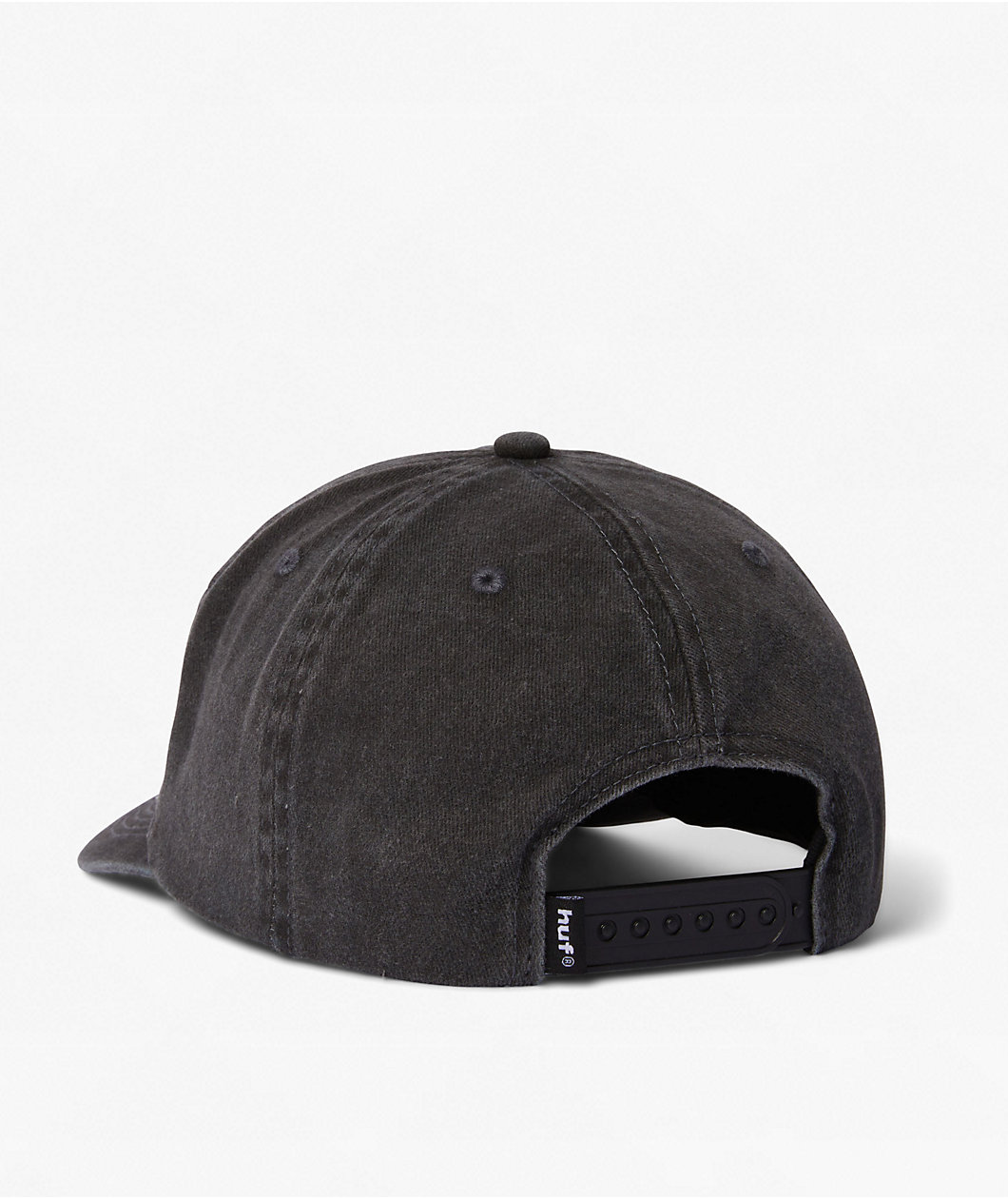 HUF Pacific Black Wash Snapback Hat