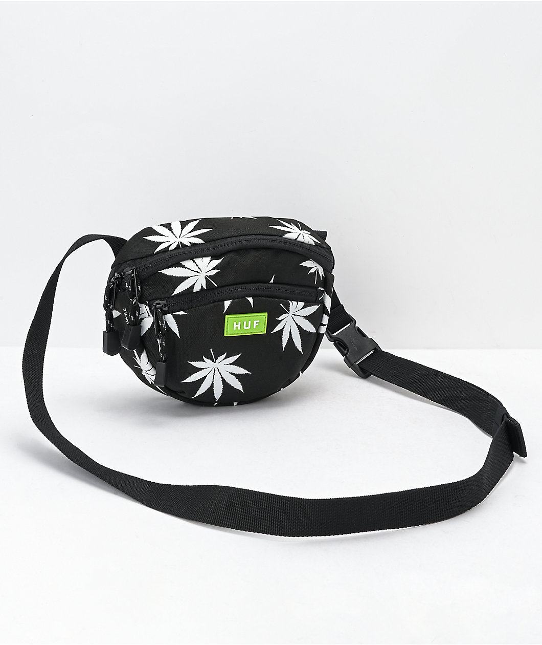 HUF Plantlife Black & White Shoulder Bag