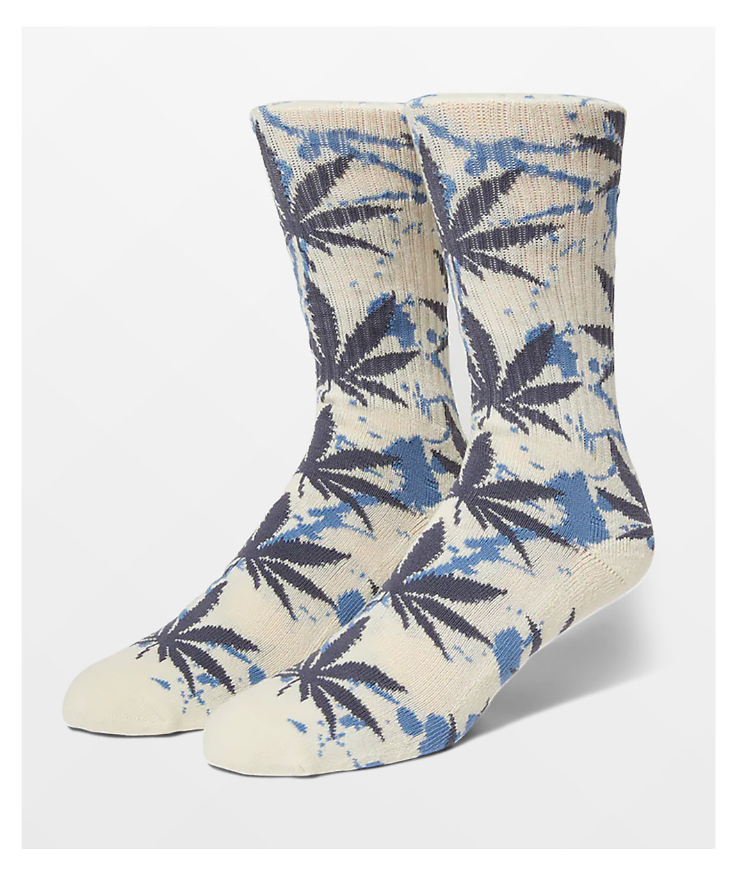 HUF Plantlife Splatter Crew Socks