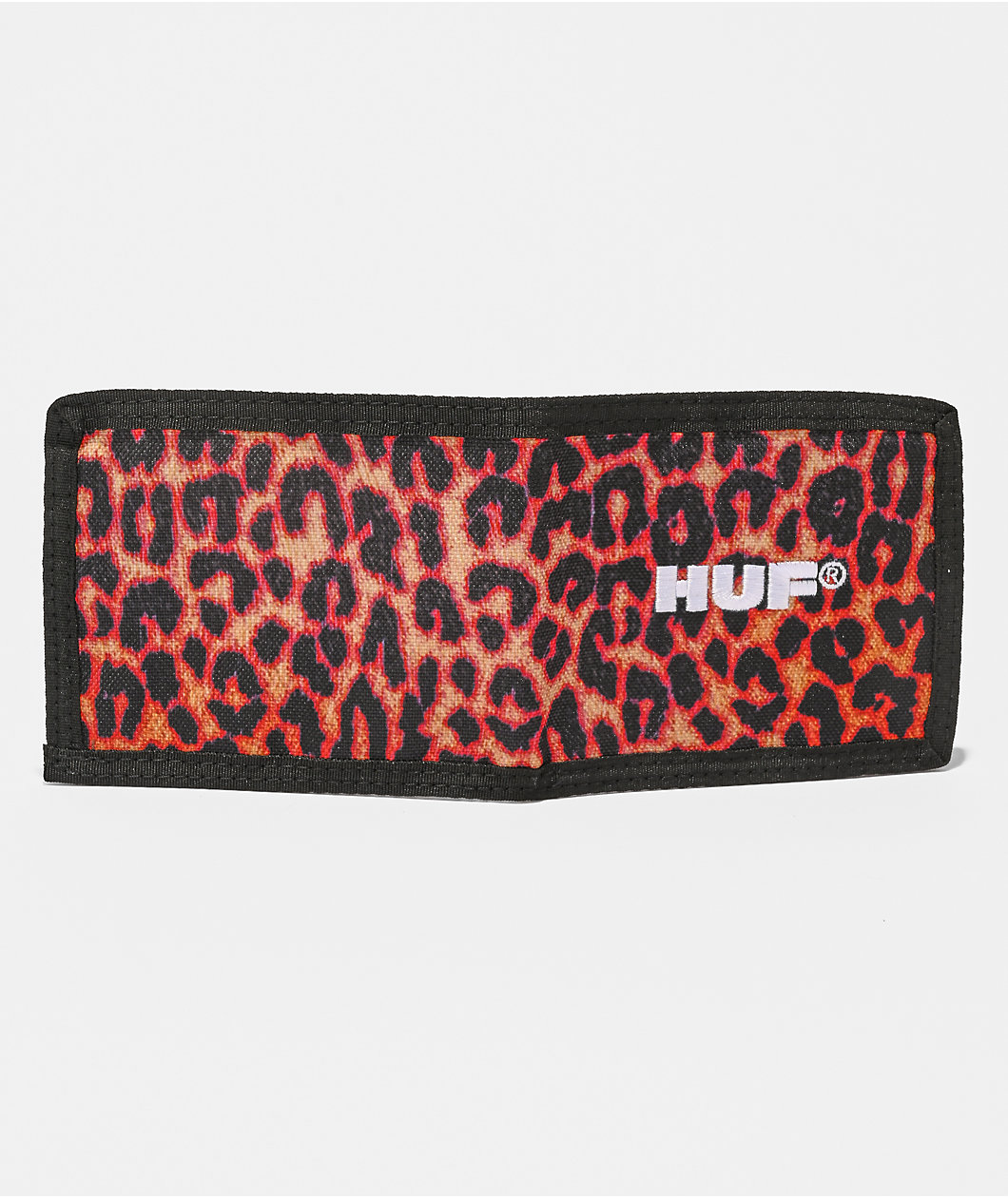 HUF Primal Leopard Print Bifold Wallet