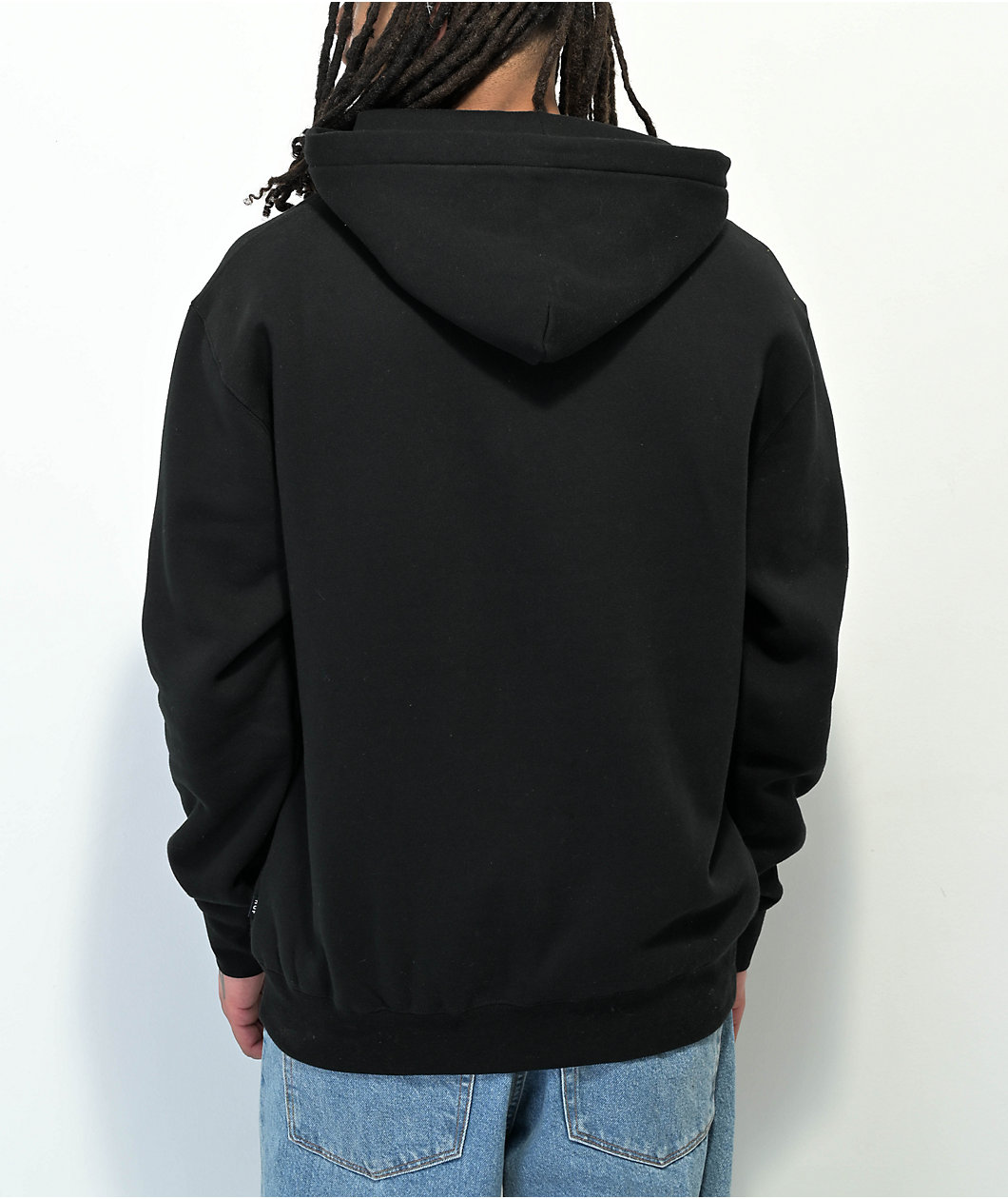 HUF Set Box Logo Black & Green Hoodia