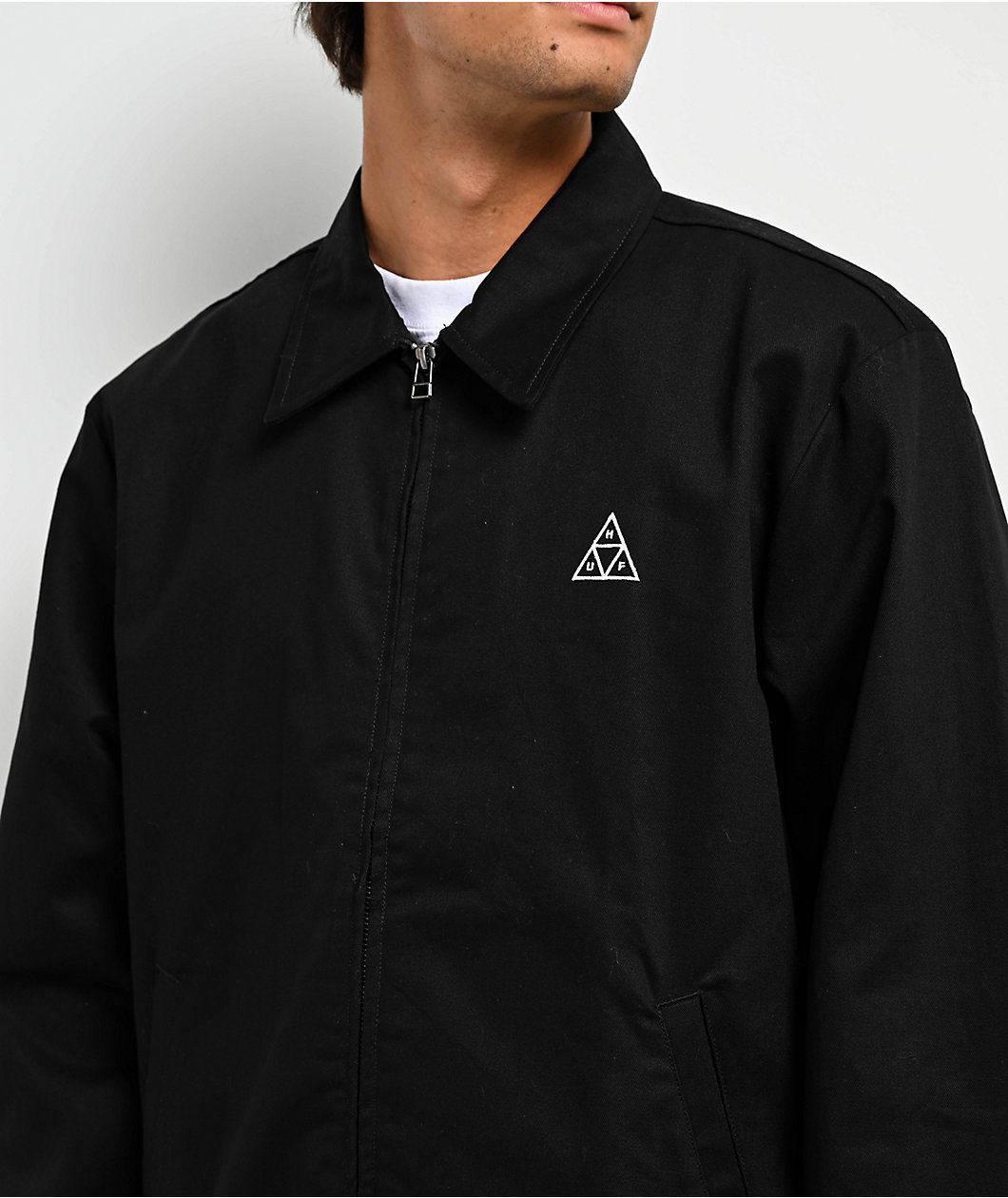 HUF Set Tripple Triangle Black Shop Jacket