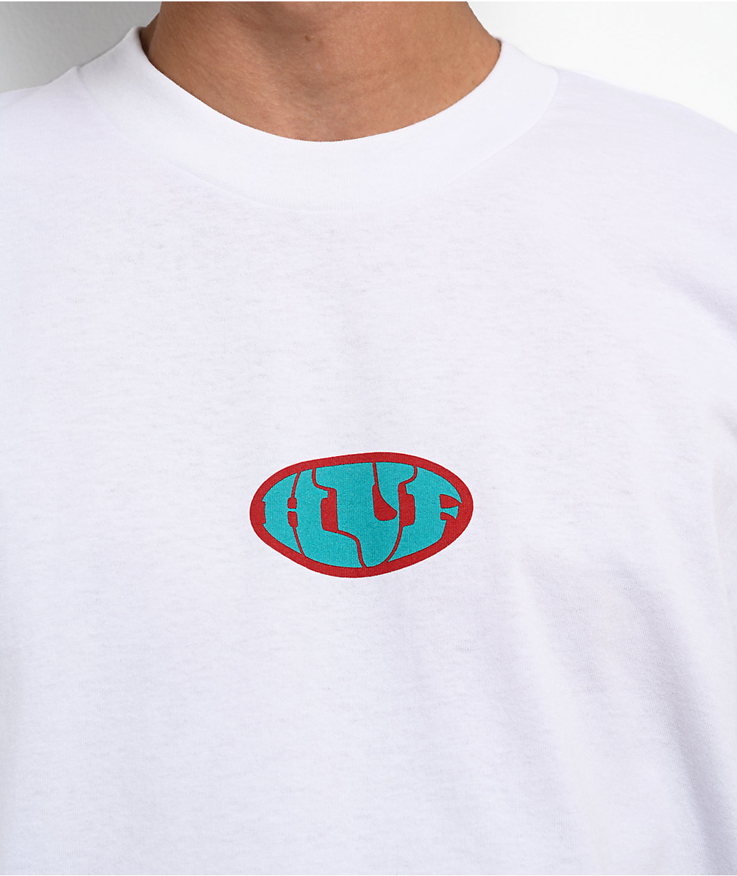 HUF Warped White T-Shirt