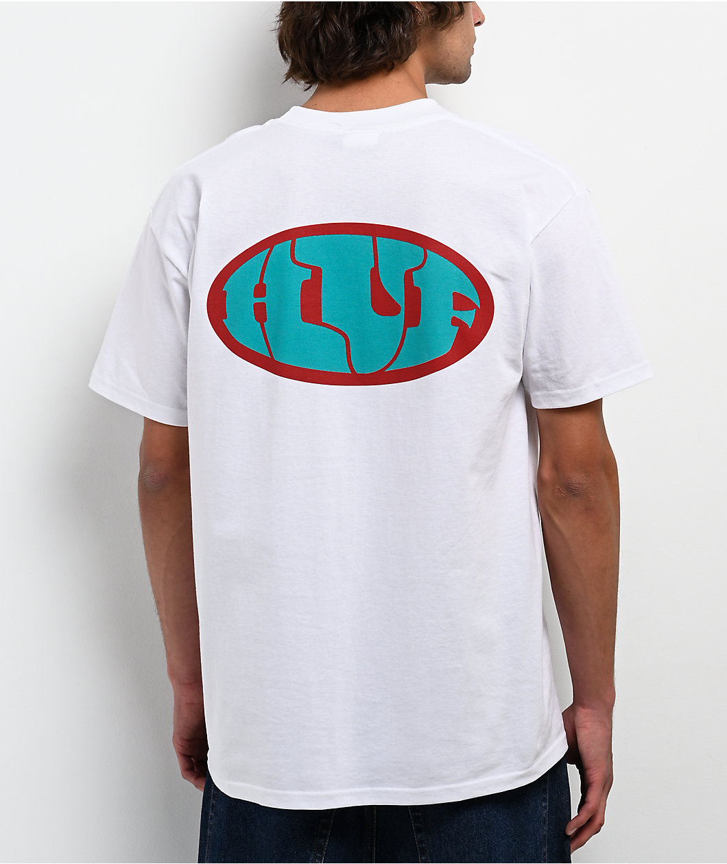 HUF Warped White T-Shirt