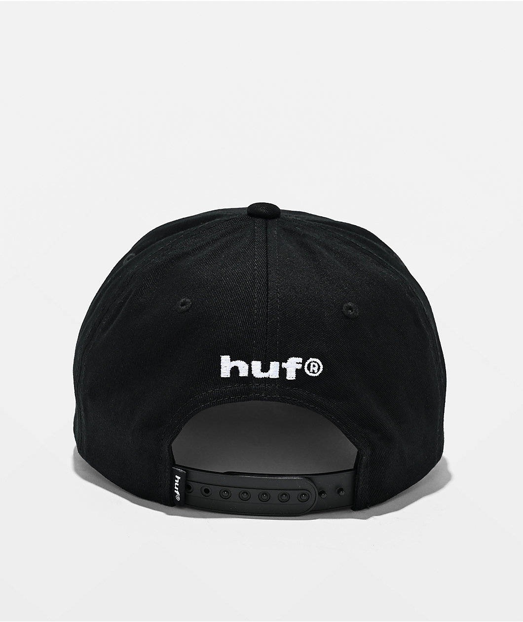 HUF X ALIENS Black Snapback Hat