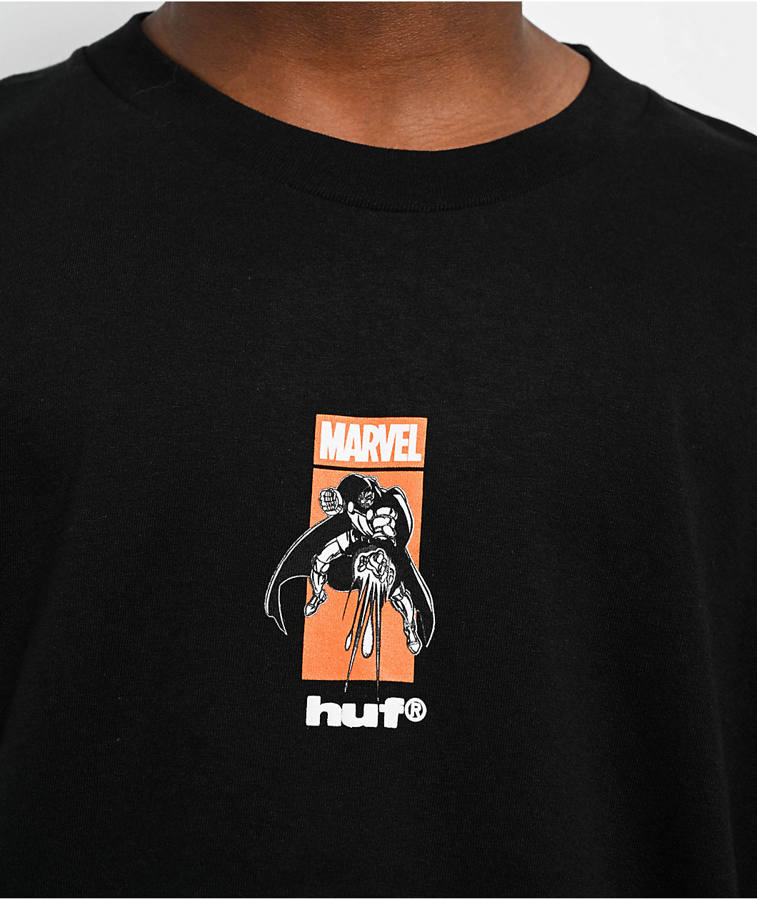 HUF x Fantastic 4 Dr. Doom Black T-Shirt