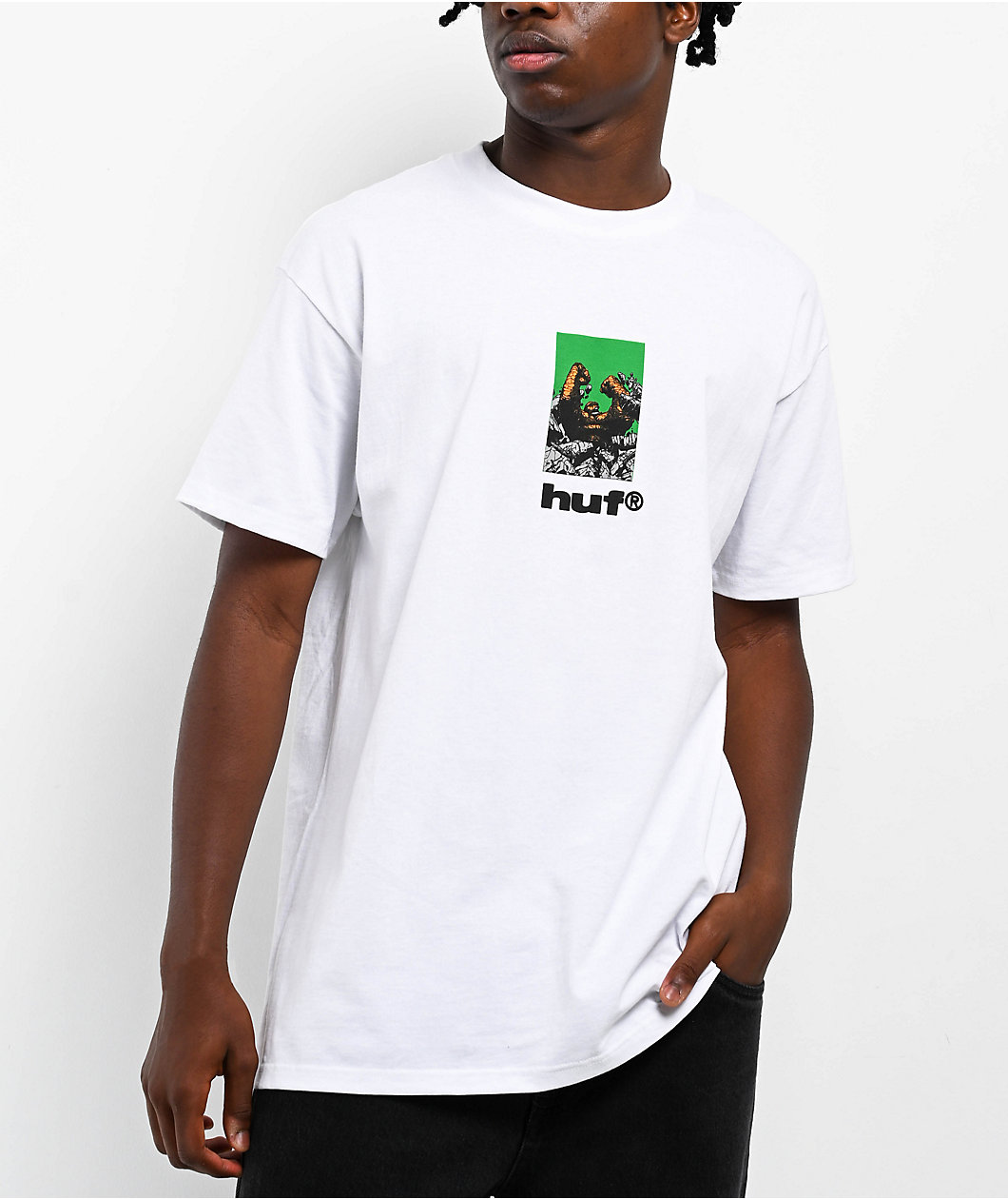 HUF x Fantastic 4 The Thing White T-Shirt