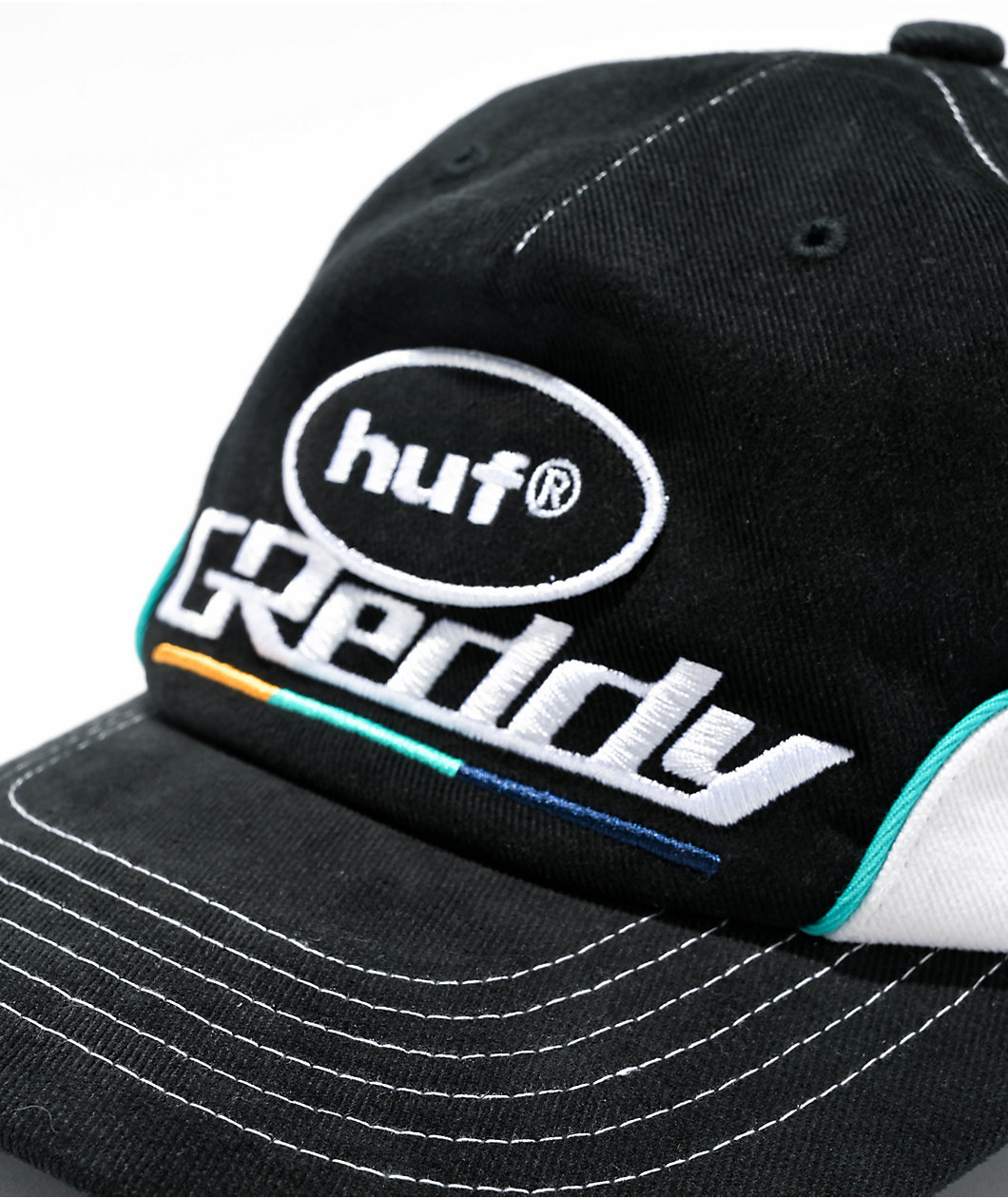 HUF x GReddy Racing Team Black Adjustable Hat