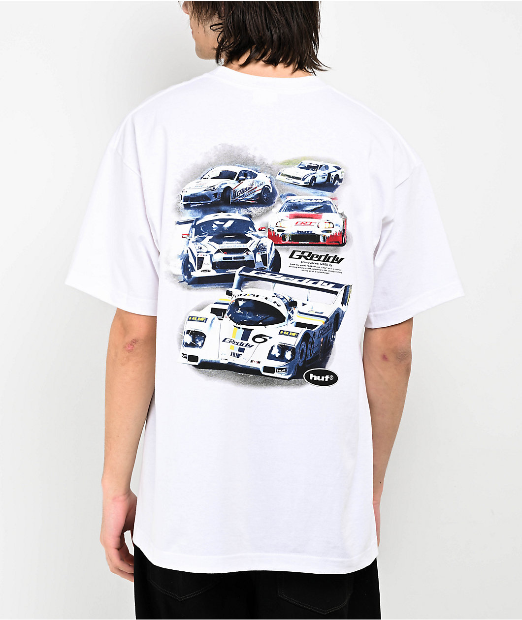 HUF x GReddy White T-Shirt