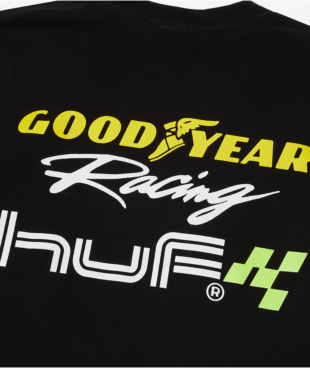 HUF x Goodyear Performance Black Long Sleeve T-Shirt