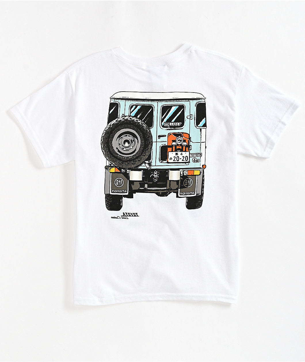 HUF x Land Cruiser Kids Sixties White T-Shirt