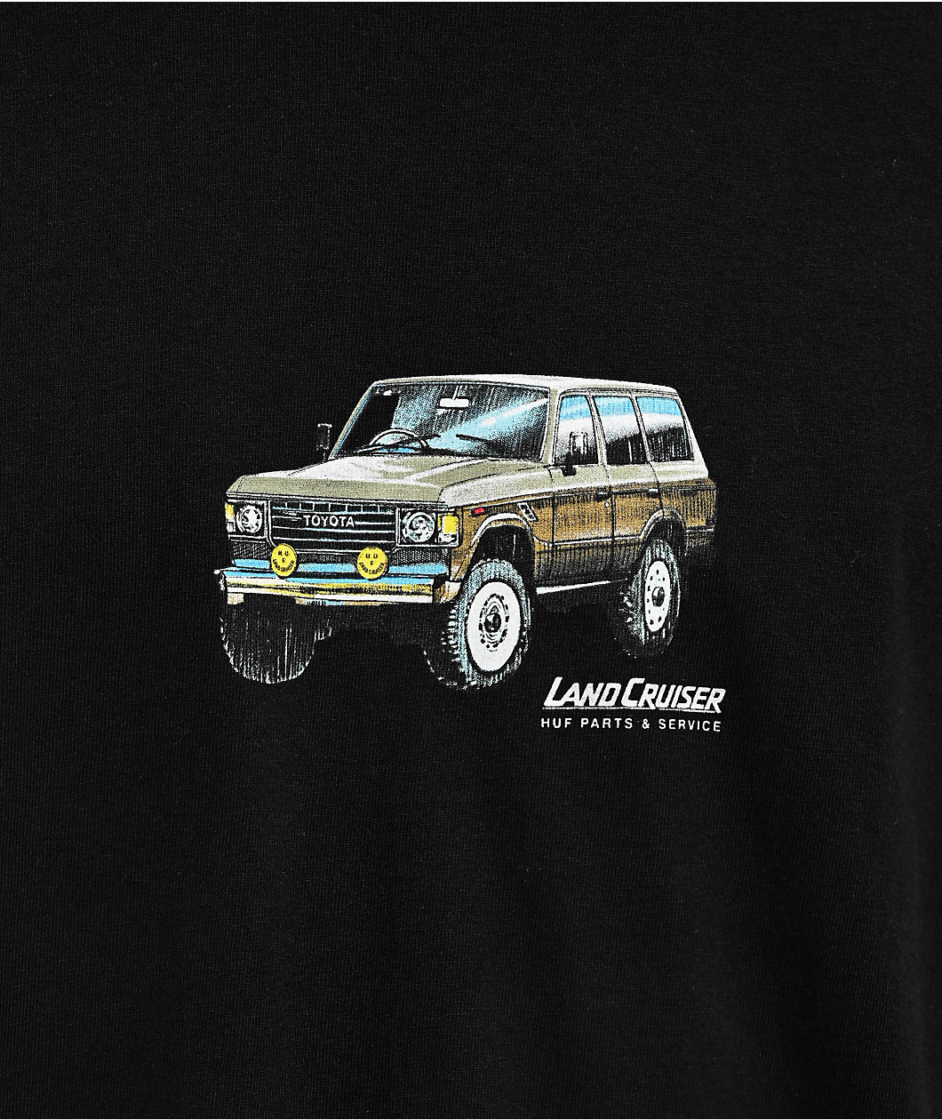 HUF x Land Cruiser Rosetta Black T-Shirt