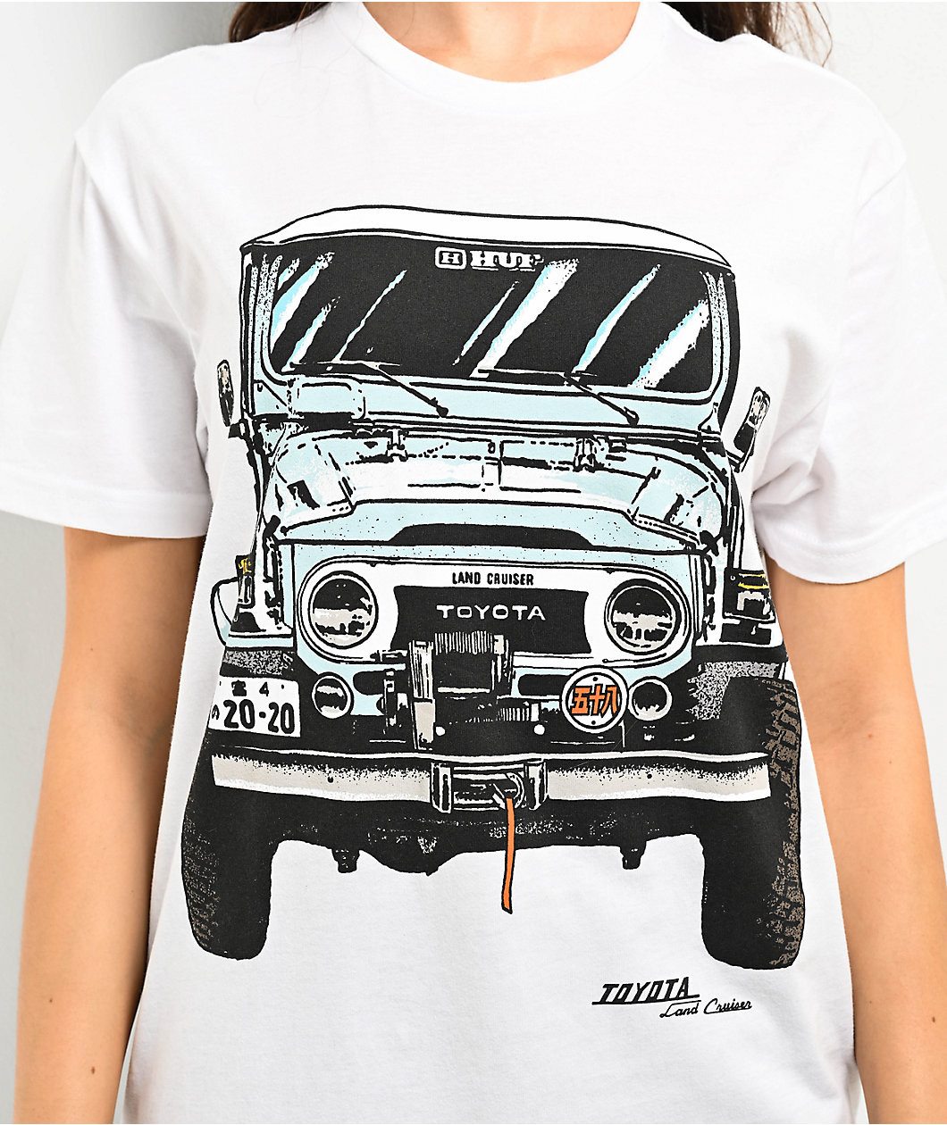 HUF x Land Cruiser Sixties White T-Shirt