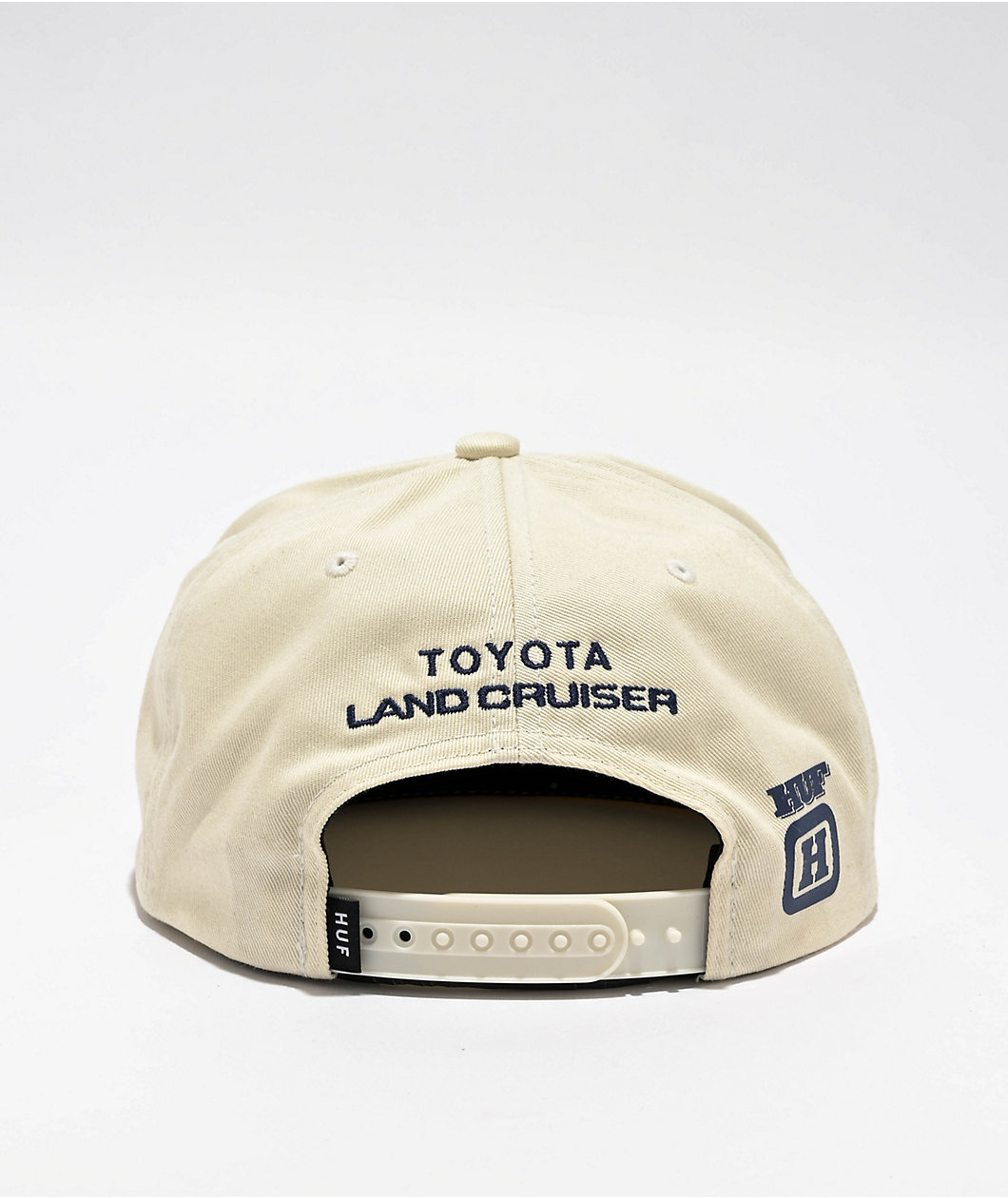 HUF x Land Cruiser Toyota 4 Wheel Drive Cream Snapback Hat