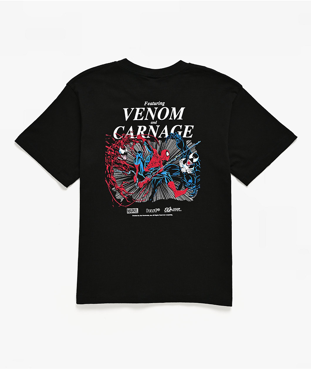 HUF x Marvel Spider-Man Kids Max Carnage Black T-Shirt