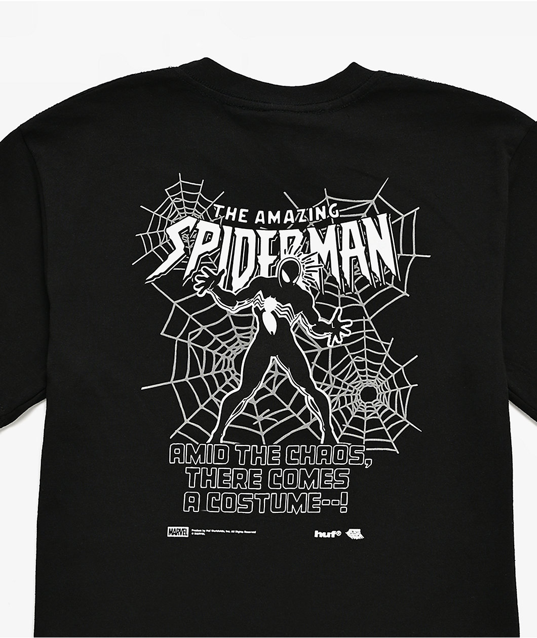 HUF x Marvel Spider-Man Kids Secret Wars Black T-Shirt