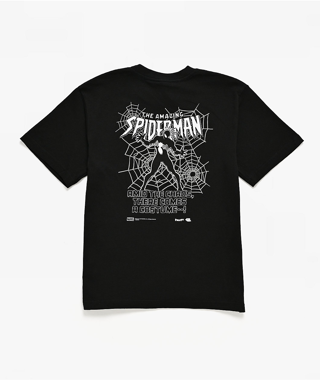 HUF x Marvel Spider-Man Kids Secret Wars Black T-Shirt