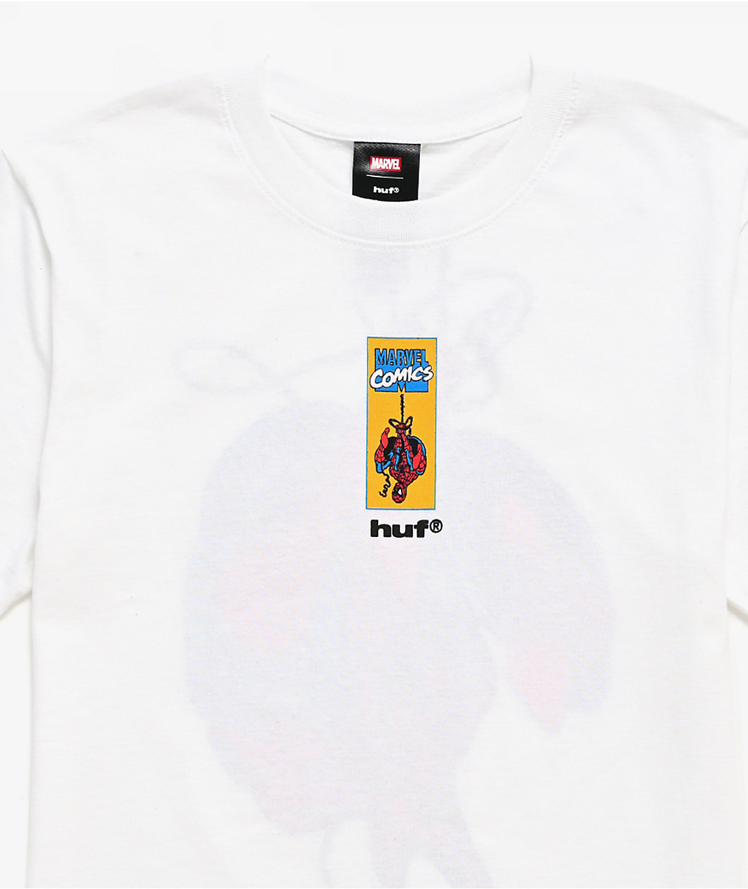 HUF x Marvel Spider-Man Kids Upside Down Black T-Shirt