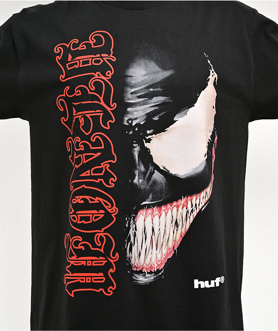 HUF x Marvel Spider-Man Sinister Black T-Shirt