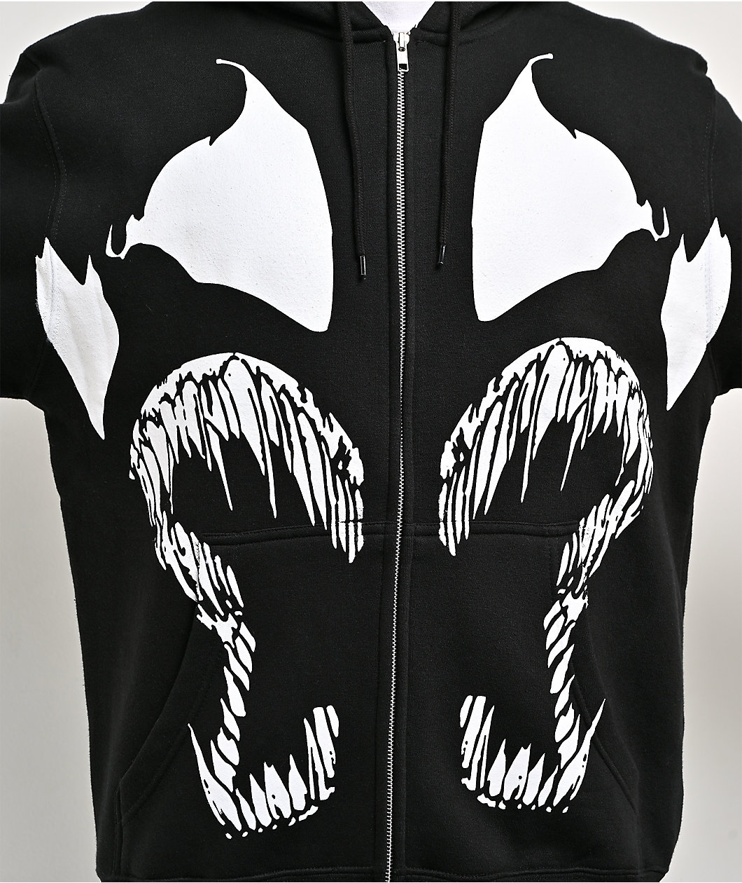 HUF x Marvel Spider-Man Symbiosis Black Zip Hoodie
