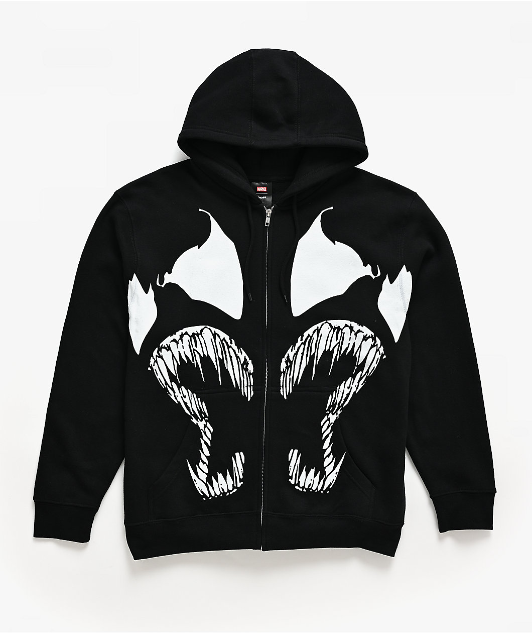 HUF x Marvel Spider-Man Symbiosis Black Zip Hoodie