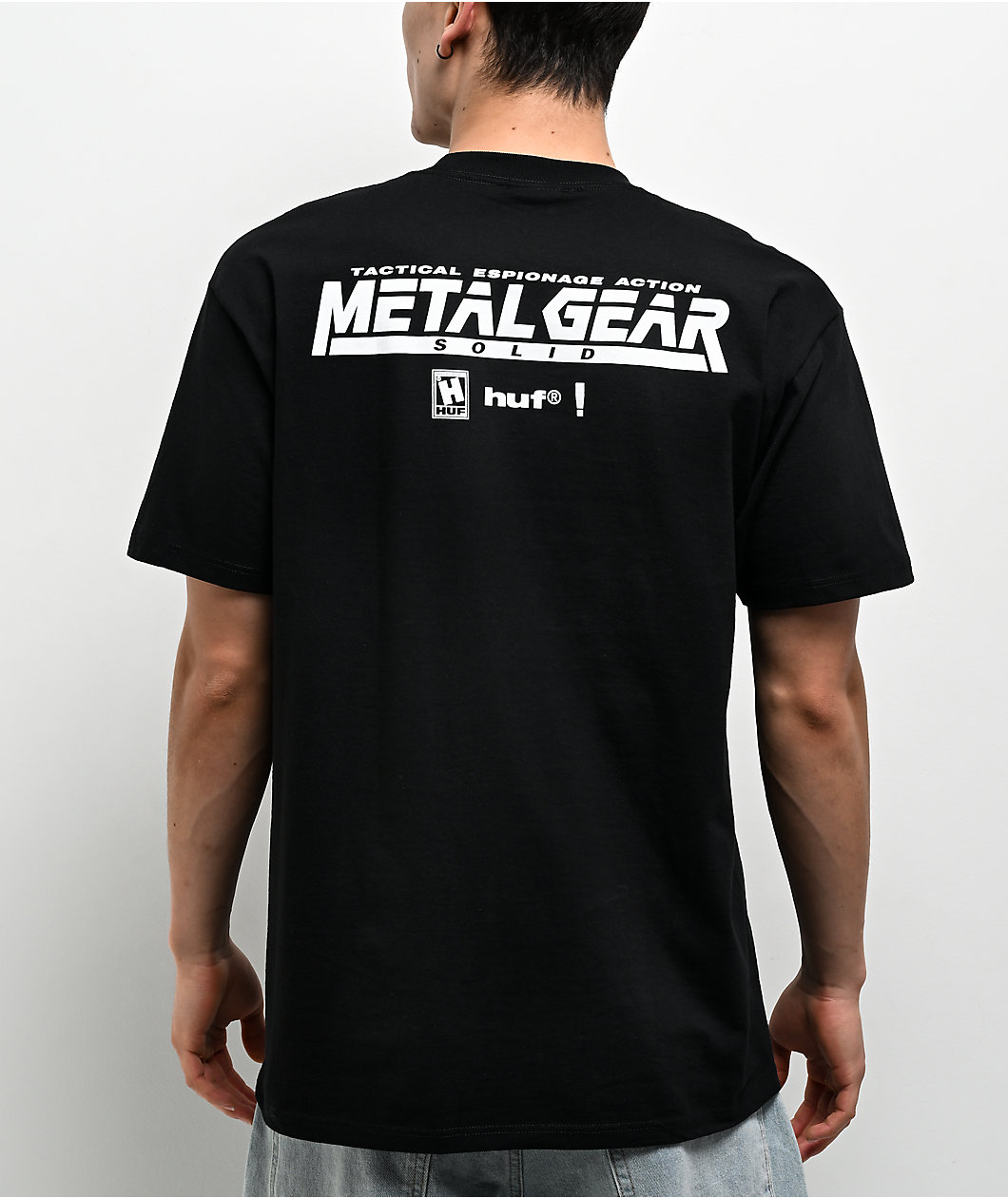 HUF x Metal Gear Solid 1 Black T-Shirt