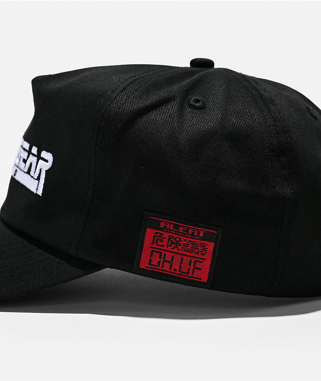 HUF x Metal Gear Solid Black Snapback Hat