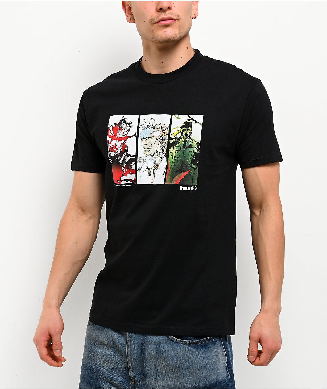 HUF x Metal Gear Solid Legacy Black T-Shirt