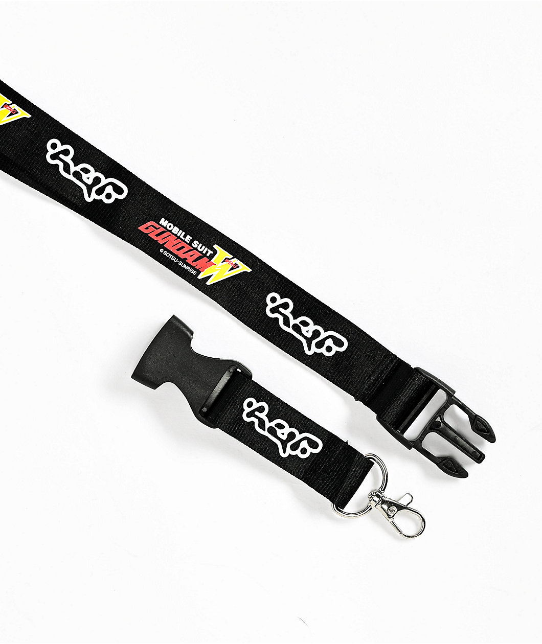 HUF x Mobile Suit Gundam Wing Black Lanyard