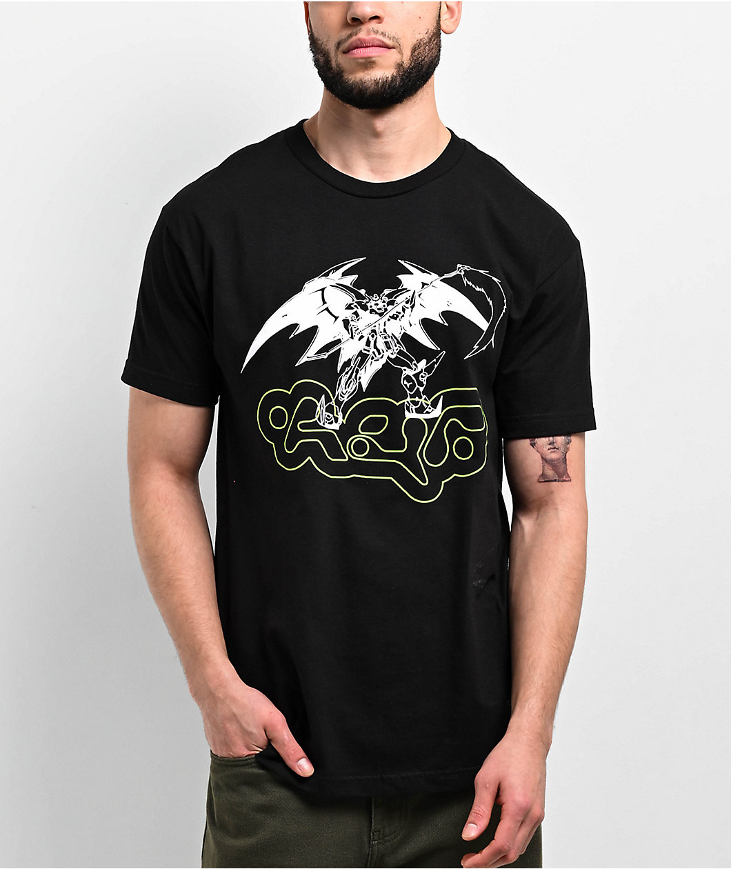 HUF x Mobile Suit Gundam Wing Reborn Black T-Shirt