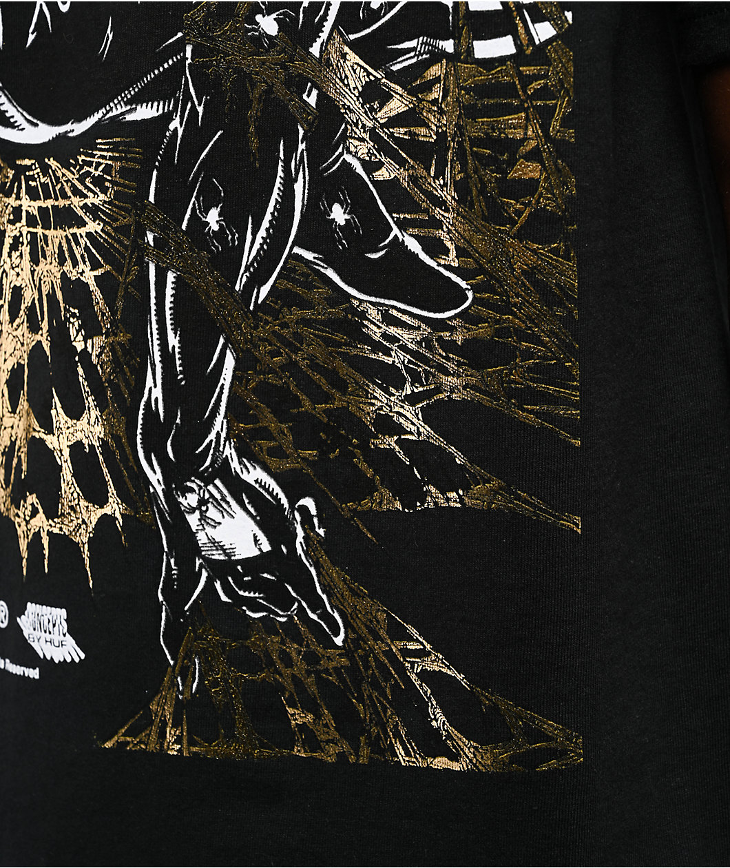 HUF x Spider-Man Arachknight Black T-Shirt
