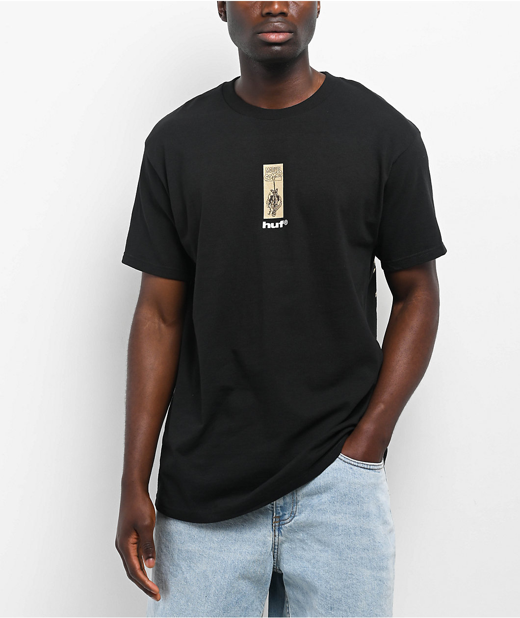 HUF x Spider-Man Arachknight Black T-Shirt