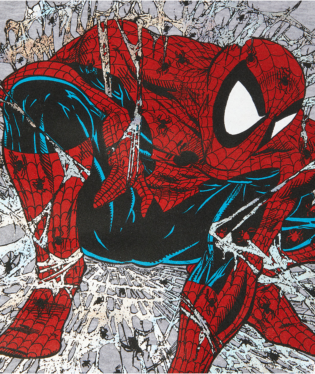 HUF x Spider-Man Arachknight Grey Zip Hoodie