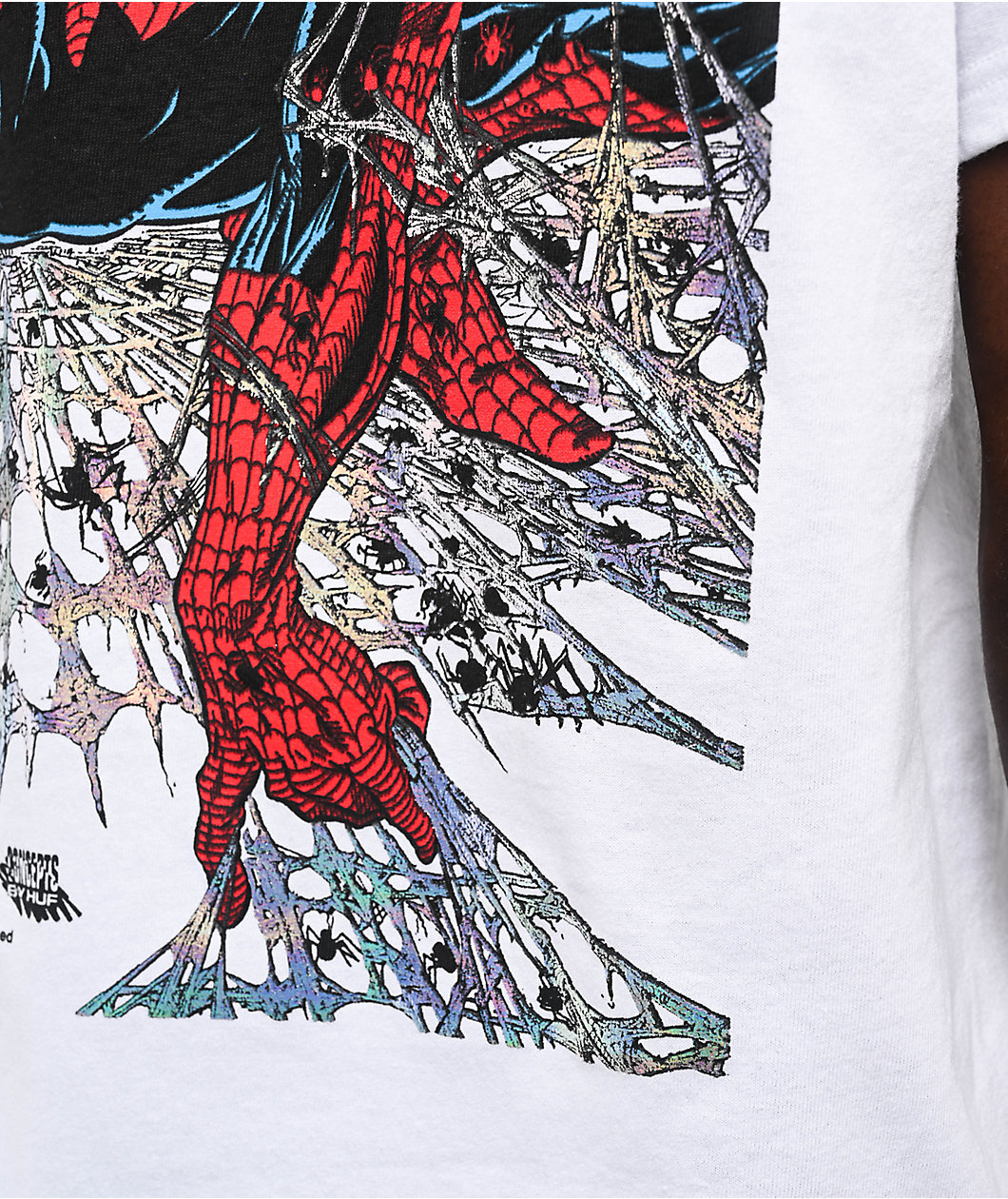 HUF x Spider-Man Arachknight White T-Shirt