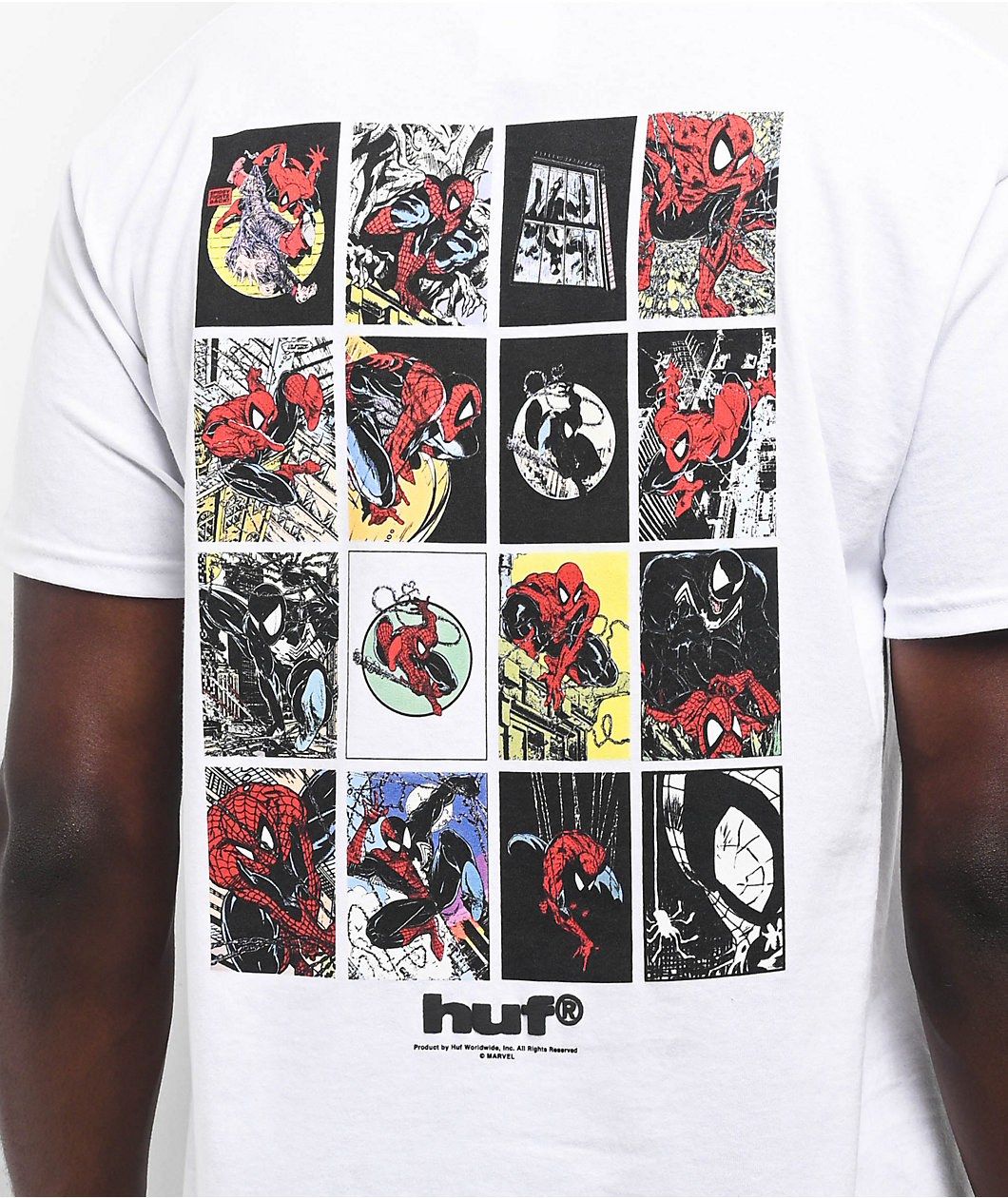 HUF x Spider-Man Collector White T-Shirt